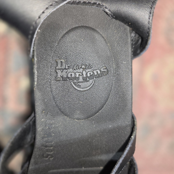 Dr. Martens Blaire Sandals Women’s 8 Platform Gladiator Leather Strappy Chunky - Picture 8 of 9